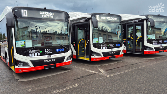10 nowych autobusów już jeździ po Radomiu. Kolejne przyjadą na „Mikołaja”