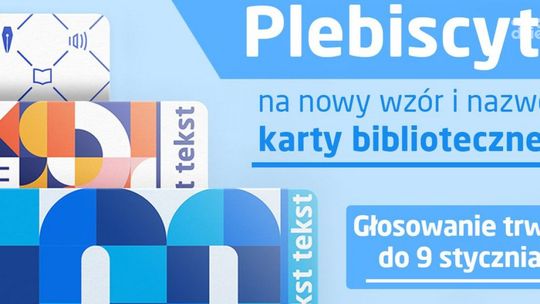 100-lecie biblioteki. Zagłosuj na nowy wzór i nazwę karty