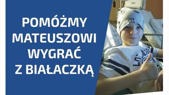 12-letni Mateusz choruje na białaczkę 12-letni Mateusz choruje na białaczkę