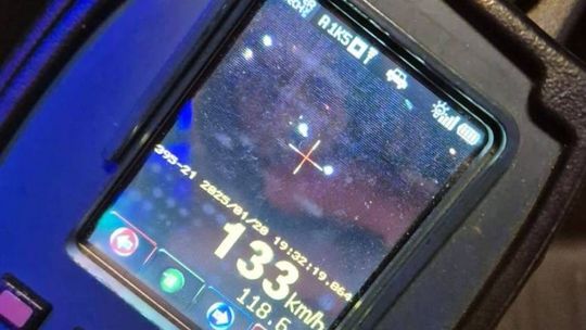 133 km/h w zabudowanym