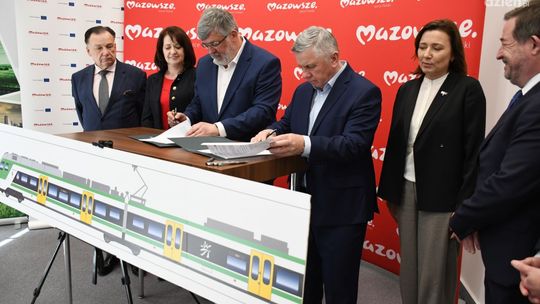 14 nowych pociągów FLIRT dla Kolei Mazowieckich