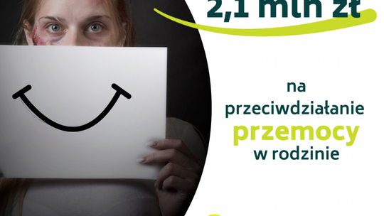 2,1 mln na przeciwdziałanie przemocy w rodzinie