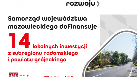 21 mln zł wsparcia na lokalne inwestycje