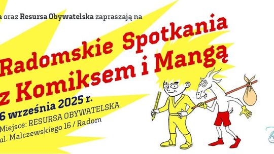 3. Radomskie Spotkania z Komiksem i Mangą już w tę sobotę