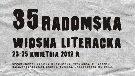 35. Radomska Wiosna Literacka