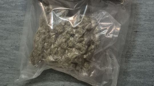 38-latek z ponad 100 gramami marihuany trafił do aresztu