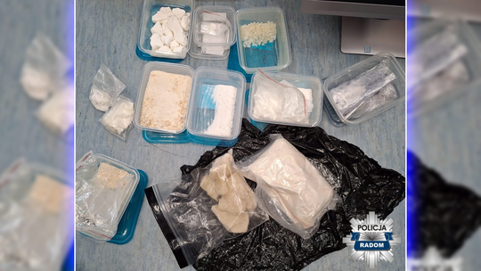 42-latek aresztowany. Miał ponad 2,5 kg narkotyków