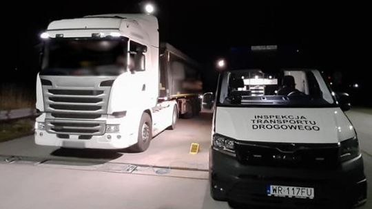 50 ton zamiast 40. Kierowca ukarany