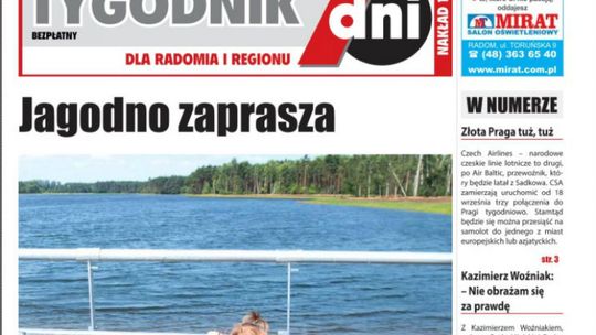 "7 DNI" ODWOŁUJE DESZCZ I ZAKLINA SŁOŃCE!