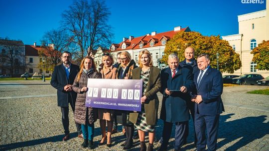 76 mln zł na przebudowę ul. Warszawskiej