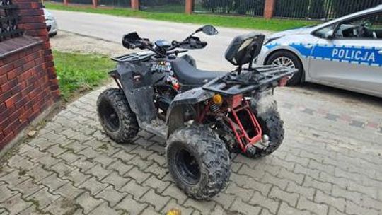 79-letnia kobieta dachowała quadem