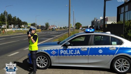 90 kierowców złapanych za prędkość