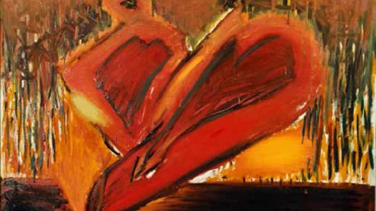 Abstrakcyjne malarstwo w "Elektrowni"