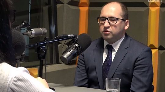 Adam Bielan - rozmowa w studiu lokalnym Radia Rekord