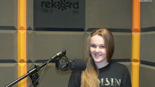 Agata Kaczmarska - rozmowa w studiu lokalnym Radia Rekord