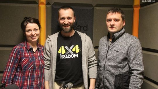 Agnieszka Czupryn i Paweł Bromberg - rozmowa w studiu lokalnym Radia rekord