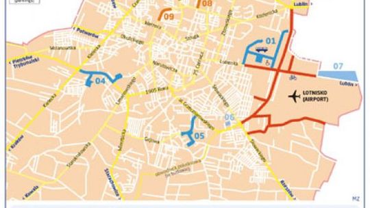 Air Show 2013 w Radomiu - PARKINGI