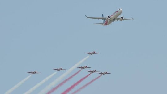 Air Show 2018: Boeing 737 max i Iskry nad Radomiem! 