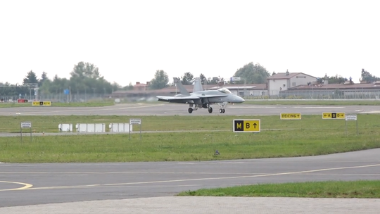 Air Show 2023. Głośny pokaz F/A-18