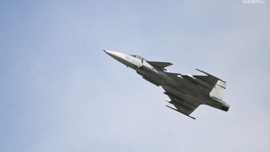 Air Show 2023. JAS-39 Gripen (wideo)