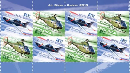 AIR SHOW: Samoloty na znaczkach