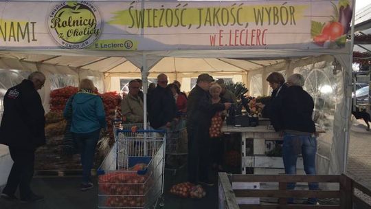 Akcja Rolnicy z Okolicy w E.Leclerc