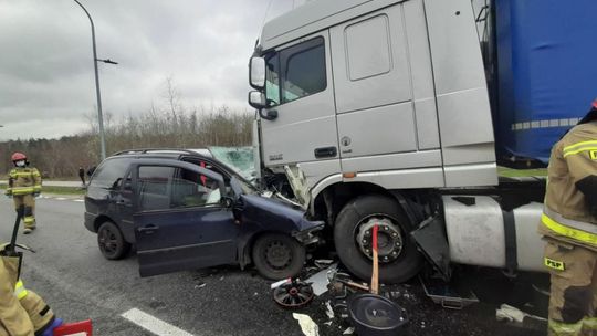 Aktualizacja. Śmiertelny wypadek pod Skaryszewem