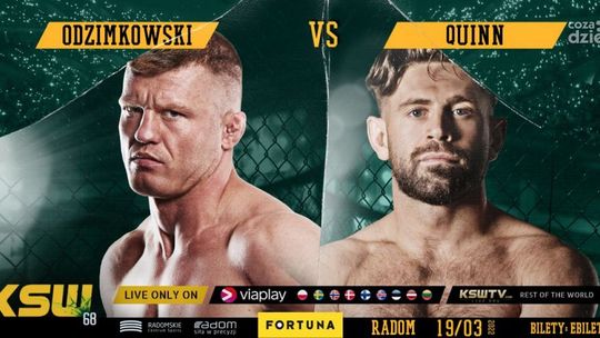 Albert Odzimkowski poznał rywala na KSW 68