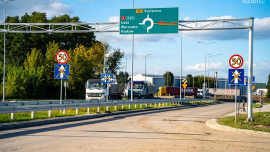 Aleja Wojska Polskiego w połowie listopada