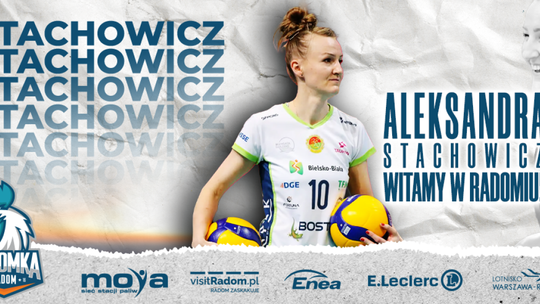 Aleksandra Stachowicz nową rozgrywającą Moya Radomki Radom