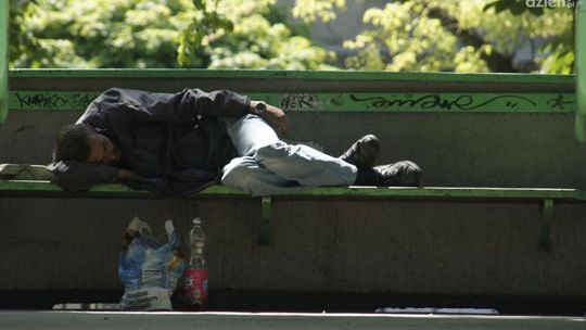 Alkohol zabija bezdomnych