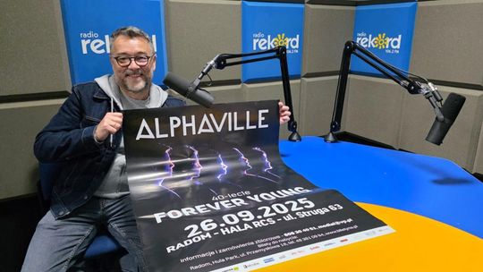 Alphaville we wrześniu zagra w Radomiu! Albert Małek gościem Radia Rekord