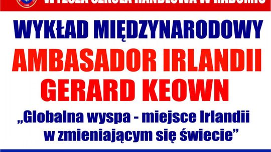 Ambasador Irlandii w czwartek odwiedzi Radom