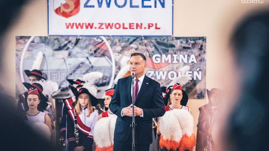 Andrzej Duda w Zwoleniu. Prezydent RP ostro skrytykował wymiar sprawiedliwości