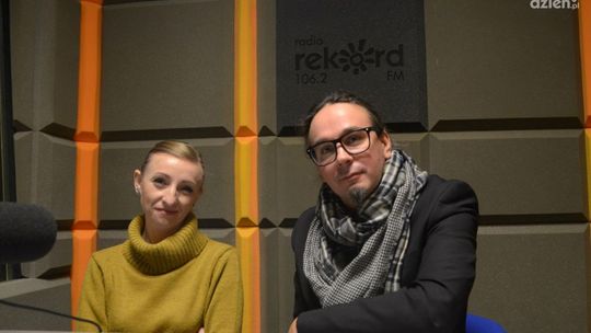 Aneta Kalbarczyk i Krzysztof Łyżwiński - rozmowa w studiu lokalnym Radia Rekord