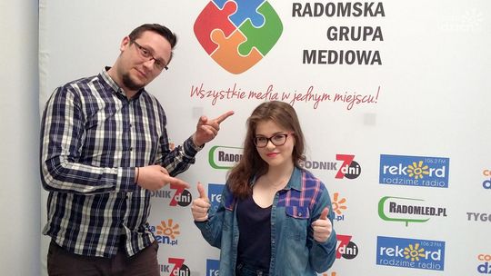 Ania Bębenek i Krzysztof Witek - rozmowa w studiu lokalnym Radia Rekord