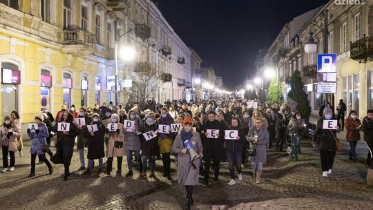 #AniJednejWięcej. Protest po śmierci Izabeli z Pszczyny (zdjęcia)