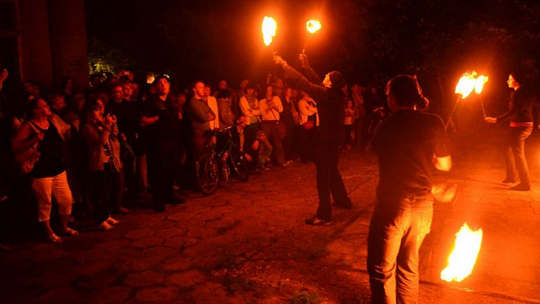 Anima Urbis 2013 - dworzec, wieża ciśnień, „Radoskór"...