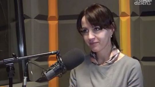 Anna Maria Białkowska - rozmowa w studiu lokalnym Radia Rekord
