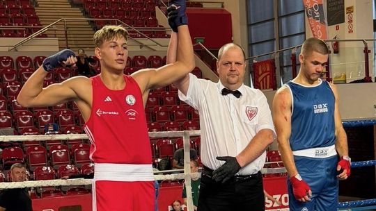 Antoni Bal mistrzem Polski juniorów. Radomianin wygrał wszystkie walki