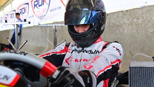 Antoni Bal punktuje na kartingowym torze we Włoszech