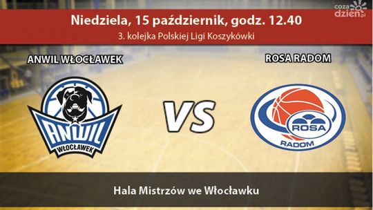 Anwil Włocławek - ROSA Radom 86:65 (zapis relacji LIVE)