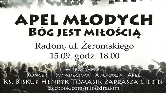 Apel Młodych już w najbliższą sobotę
