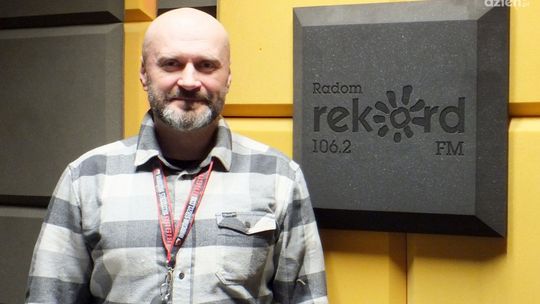 Arkadiusz Sajnok - rozmowa w studiu lokalnym Radia Rekord