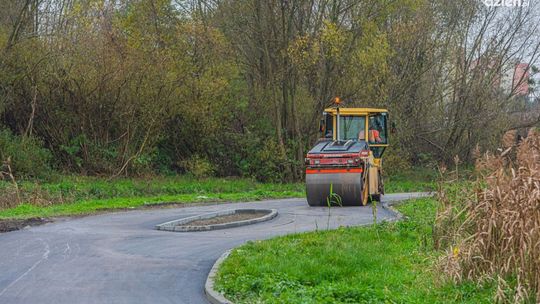 Asfalt na bulwarach. Inwestycja na ukończeniu