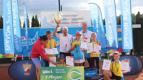 AT Masters Radom na drugim miejscu Kinder Joy of moving Tenisowej Talentiady