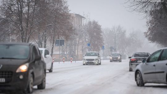 Atak zimy. Sytuacja na drogach