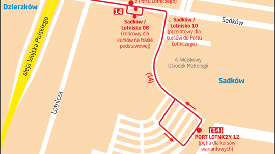 Autobusem znów pod terminal lotniska