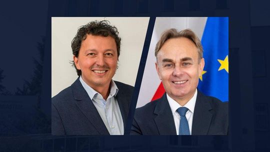 Awantura o finanse Jedlni-Letniska. Obecny i były burmistrz zarzucają sobie niegospodarność Rafał Kornat i Jedlnia-Letnisko