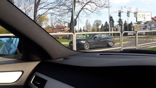 Awaria radiowozu przy ul. Kieleckiej